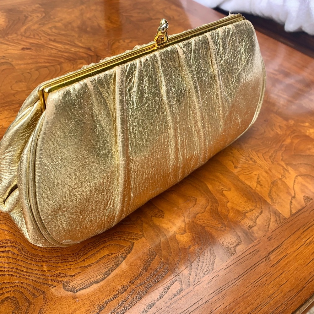 Vintage Geniune Deer Skin Clutch
